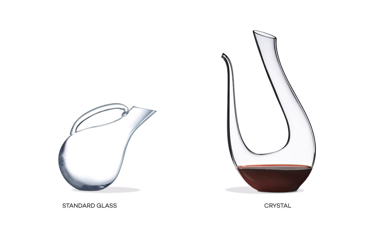 glass vs crystal decanters 1
