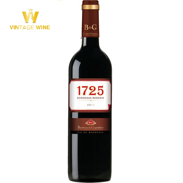 Rượu vang chát 1725 Bordeaux Reserve B&G