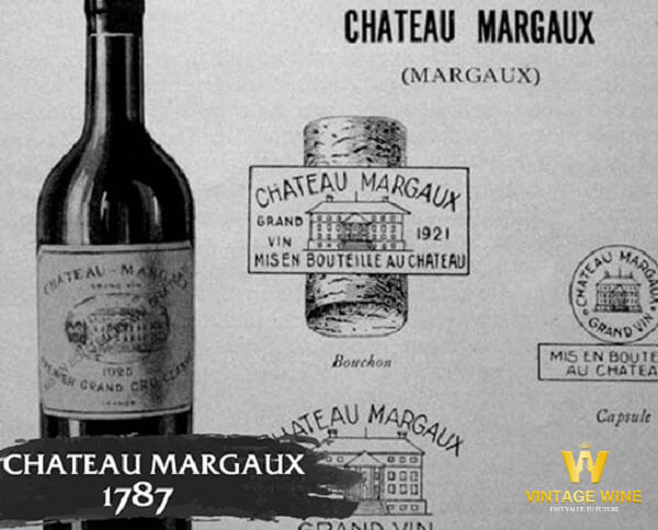 Chateau Margaux 1787 - 225.000 USD