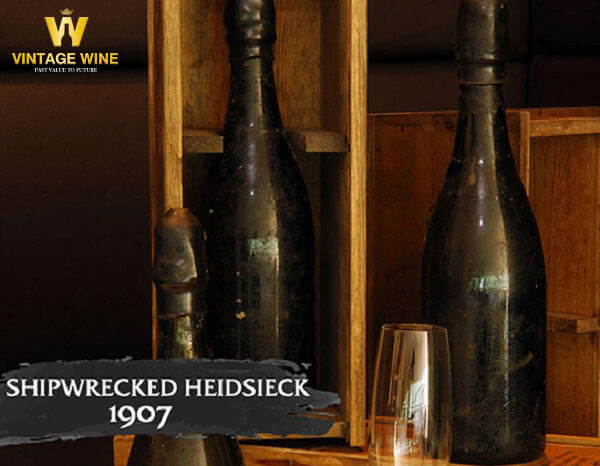 Shipwrecked 1907 Heidsieck - 275.000 USD