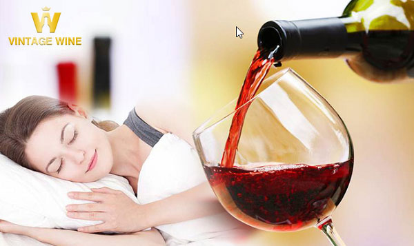 Tác dụng uống rượu vang trước khi ngủ
