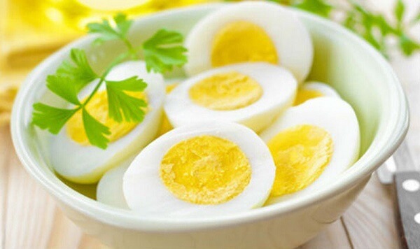 Ăn trứng sau khi bị say bia