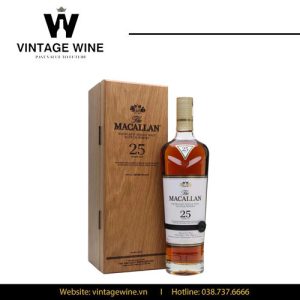 rượu Macallan 25 Năm Sherry Oak