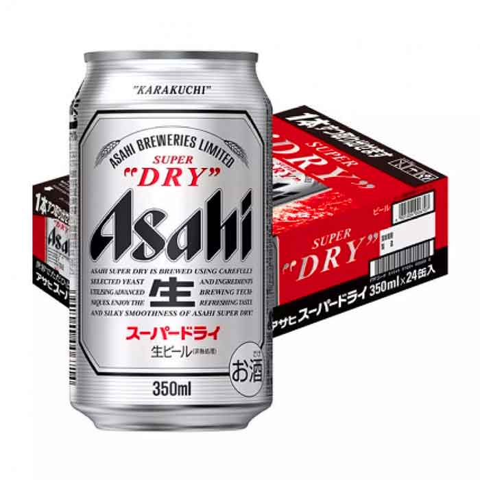 Bia Asahi Bạc (Asahi Super Dry)