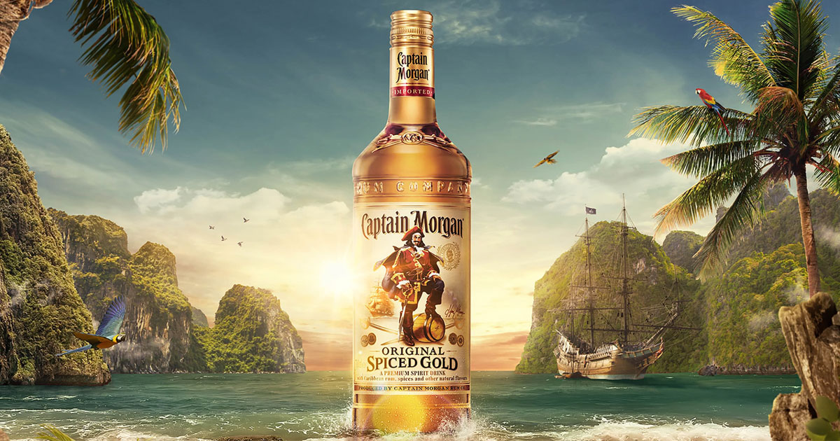 Rượu Captain Morgan Original Spiced Rum