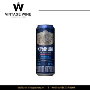 Bia Krynica Original 4,8% Nga – thùng 24 lon 450ml