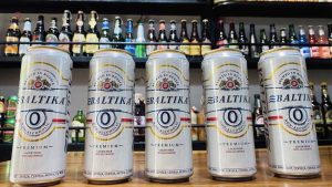 Bia Baltika 0% Premium Lager Nga – 24 lon 450ml