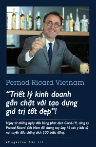 Chiến lược kinh doanh linh hoạt của Pernod Ricard