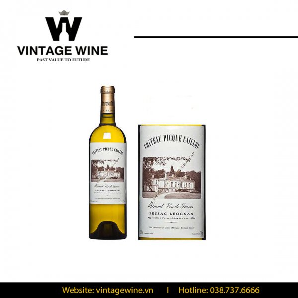 Rượu vang trắng Chateau Picque Caillou