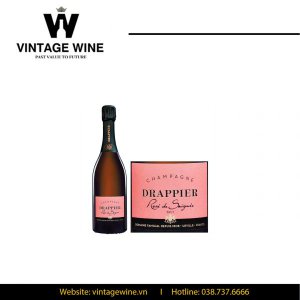 Rượu Champagne Drappier Rose de Saignee