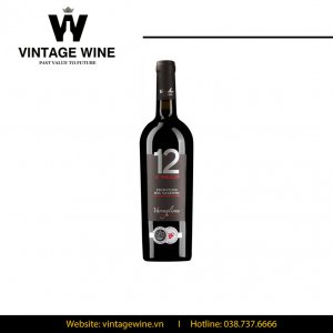 Rượu Vang 12 E Mezzo Primitivo Del Salento