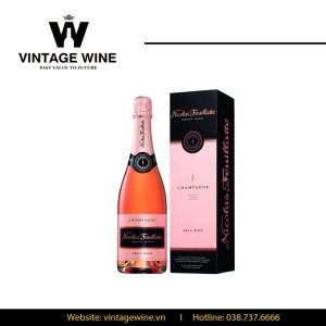 Rượu Vang Champagne Nicolas Feuillatte Brut Rose