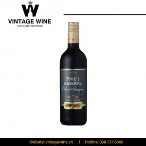 Rượu Vang Fives Reserve Cabernet Sauvignon