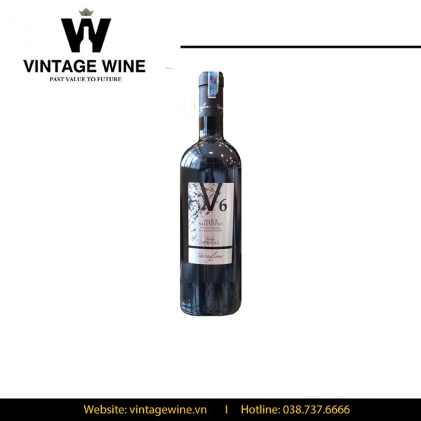 Rượu Vang V6 Salice Salentino Varvaglione 1921