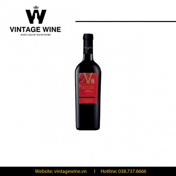 Rượu Vang V8 Malvasia Nera Varvaglione 1921