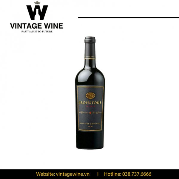Rượu vang IRONSTONE Reserva Old Vine Zinfandel