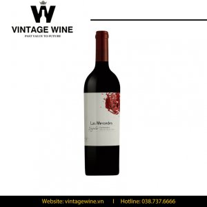 Rượu vang Las Mercedes Singular Carmenere