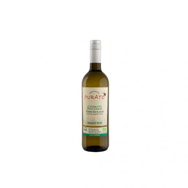 Rượu vang Purato Catarratto Pinot Grigio Organic