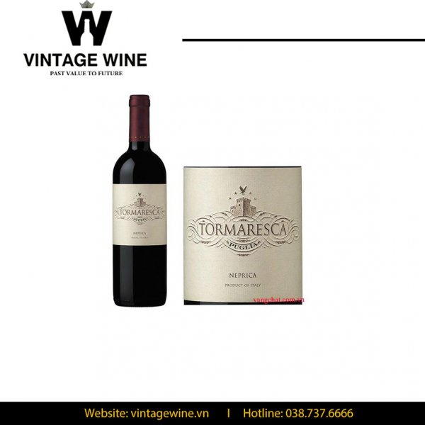 Rượu vang Tormaresca Neprica