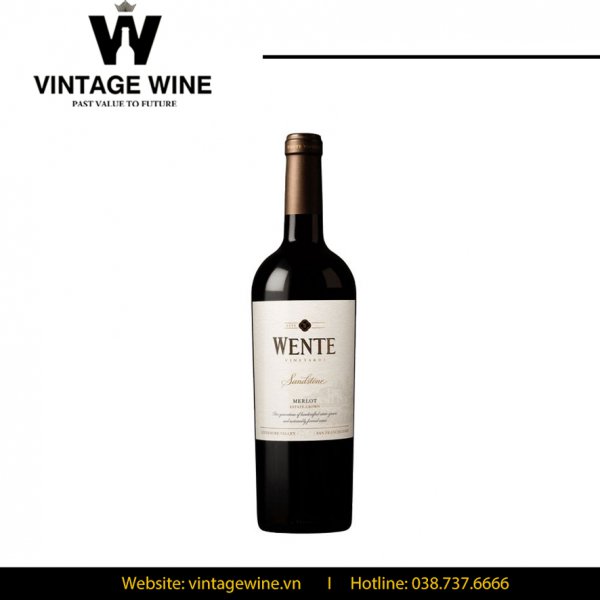 Rượu vang Wente Sandstone Merlot