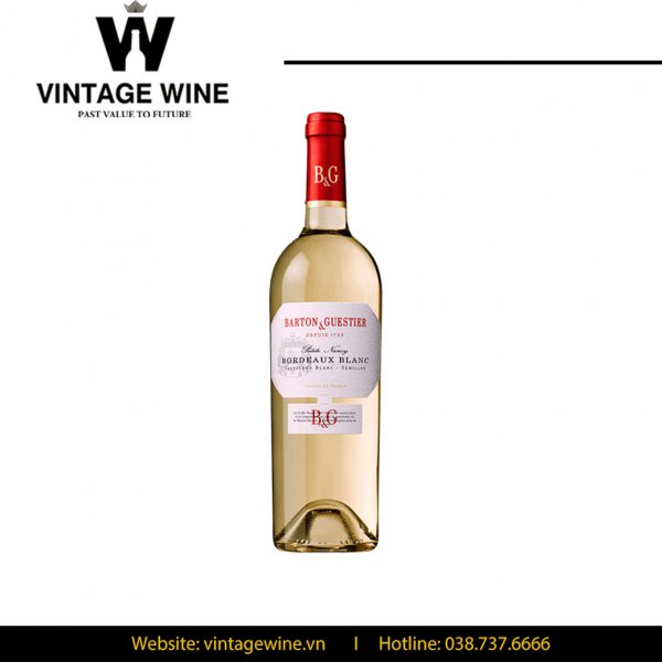 Rượu Vang Barton & Guestier Bordeaux Blanc