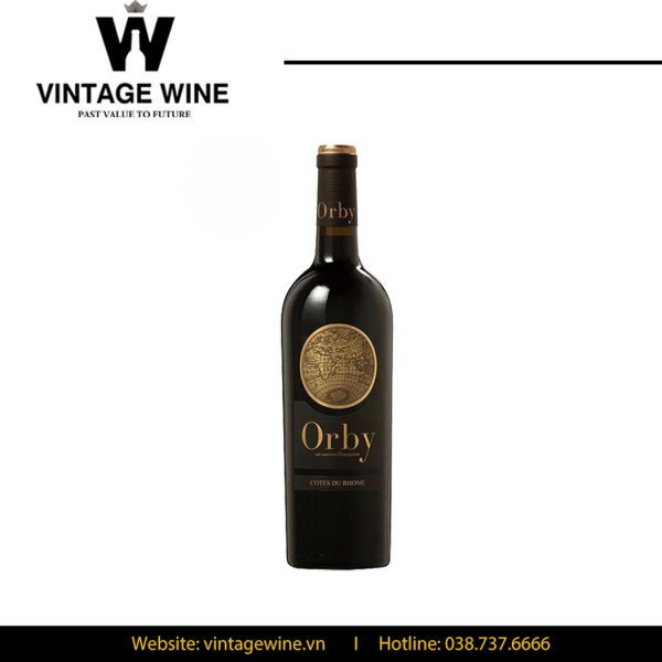 Rượu Vang Orby Cotes du Rhone Bio