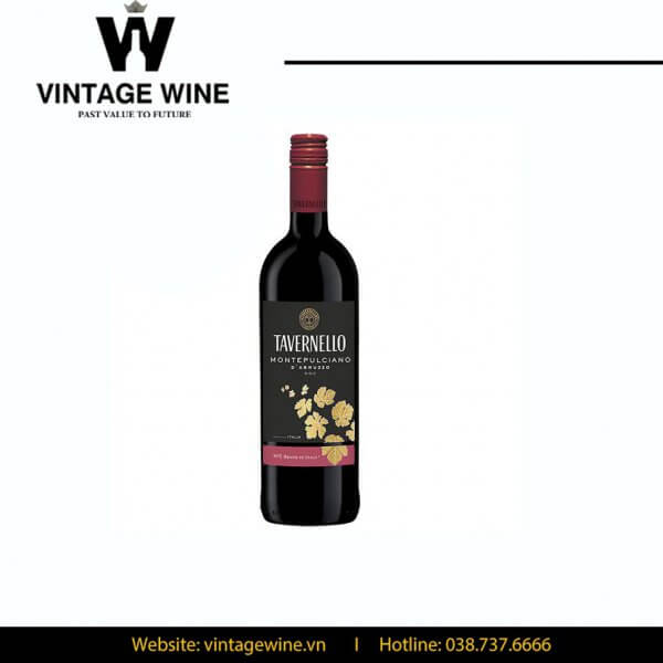 Rượu Vang Tavernello Montepulciano D’Abruzzo DOC