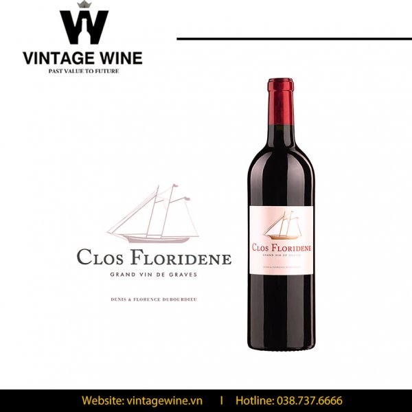 Rượu vang Clos Floridene Graves
