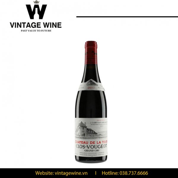 Rượu vang Clos Vougeot Chateau De Latour Grand Cru