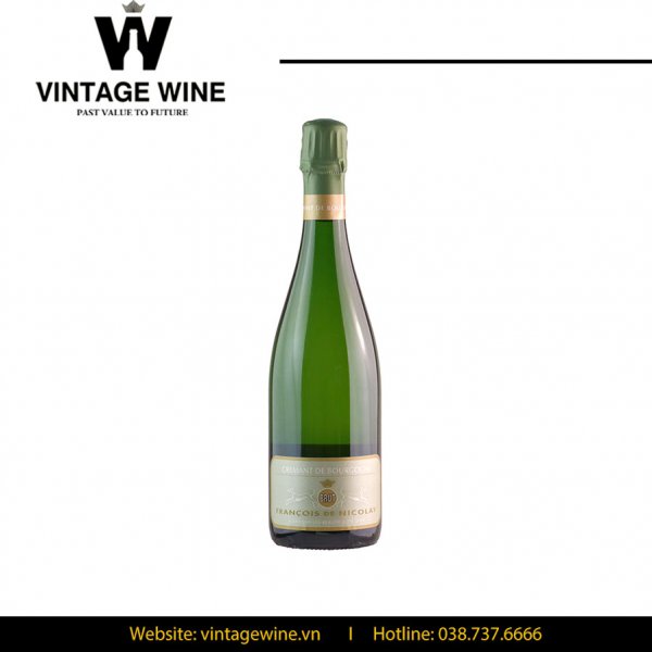 Rượu vang Cremant de Bourgogne Francois de Nicolay