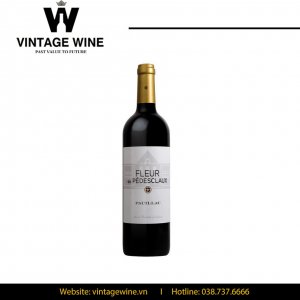 Rượu vang Fleur de Pedesclaux Pauillac