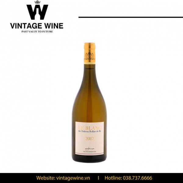 Rượu vang Le Blanc du Chateaux Rollan de By