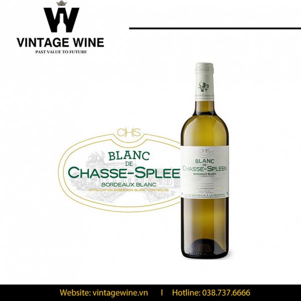 Rượu vang trắng Blanc De Chasse Spleen