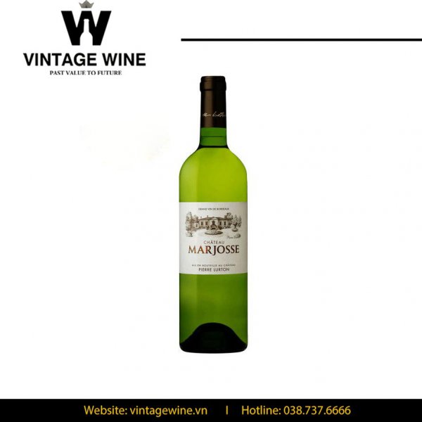 Rượu vang trắng Chateau Marjosse