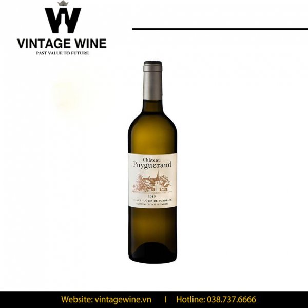 Rượu vang trắng Chateau Puygueraud