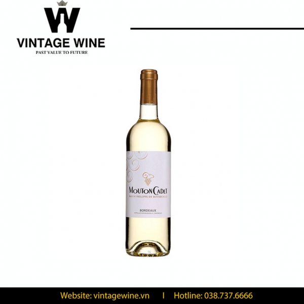 Rượu vang trắng Mouton Cadet Bordeaux