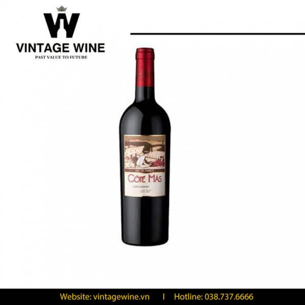 Rượu Vang Cote Mas Languedoc Rouge