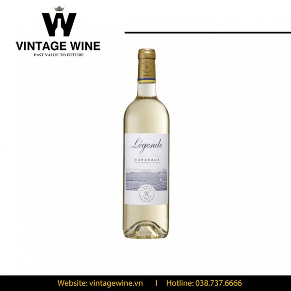 Rượu Vang Légende Bordeaux Blanc