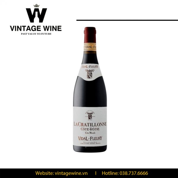 Rượu Vang Vidal Fleury La Chatillonne Cote Rotie