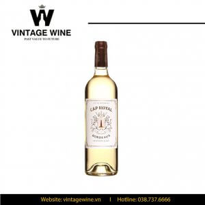 Rượu vang Cap Royal Bordeaux Sauvignon Blanc