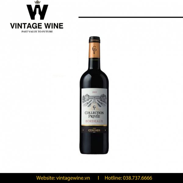 Rượu vang Collection Privee Bordeaux Cordier