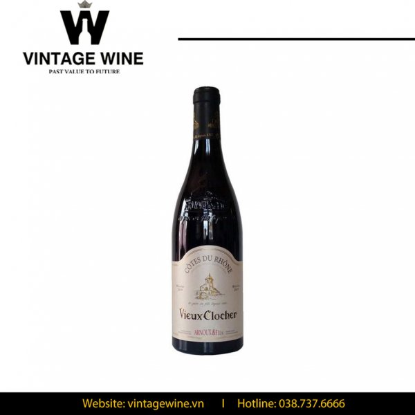 Rượu vang Cotes Du Rhone Vieux Clocher