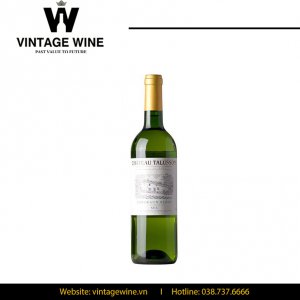 Rượu vang trắng Chateau TALUSSON Bordeaux
