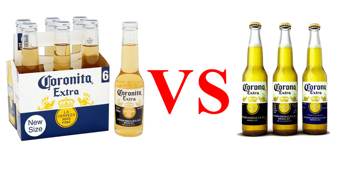 Bia Corona và Coronita- So sánh tìm ra loại bia phù hợp với khẩu vị của bạn