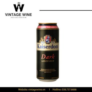 Bia Kaiserdom Dark Lager 4.7% Lon 500ml