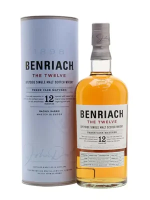 Benriach 12 năm – single Malt Scotch, Speyside, Scotland, 700ml