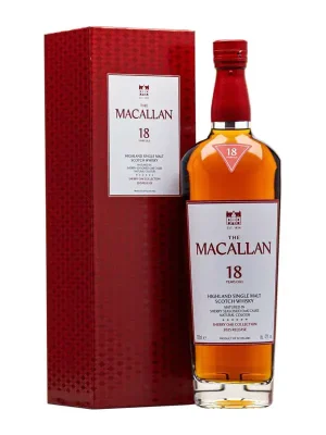 Macallan 18 năm – Sherry Oak Single Malt Scotch Whisky