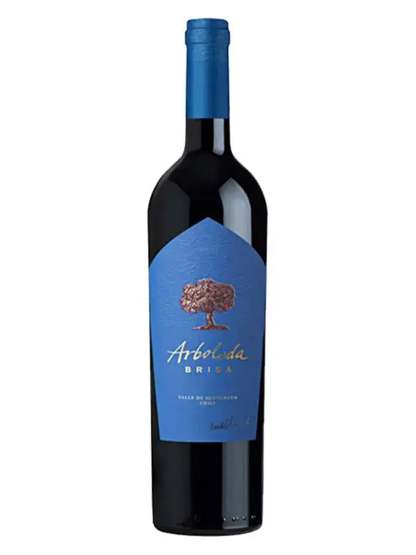 Cặp rượu biếu Tết Arboleda Brisa vang đỏ Chile
