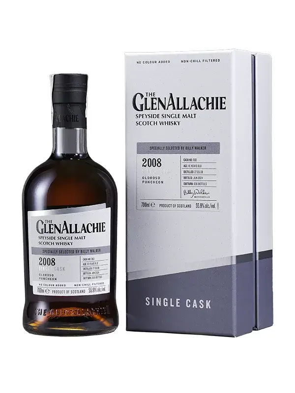 GlenAllachie 2008 Cask No.303 – cask Strength, Speyside, Scotland, 700ml