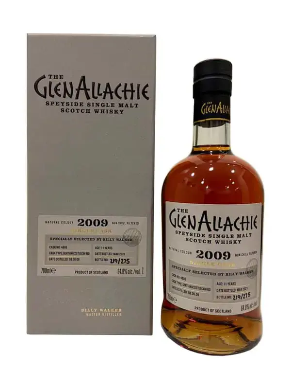 GlenAllachie 2009 Cask #4806 – cask Strength, Speyside, Scotland, 700ml
